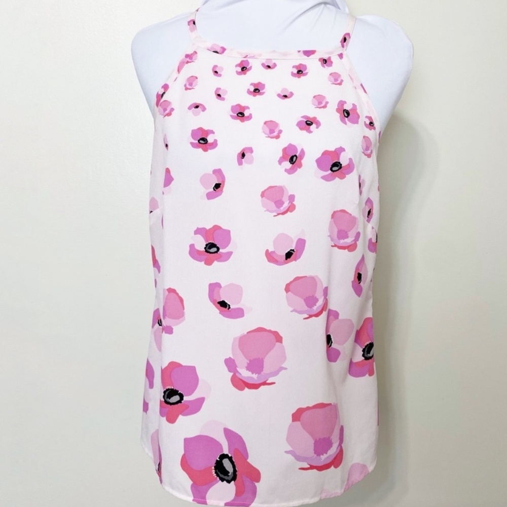 Cabi Floating Poppies Halter Blouse Style #5218 View 3